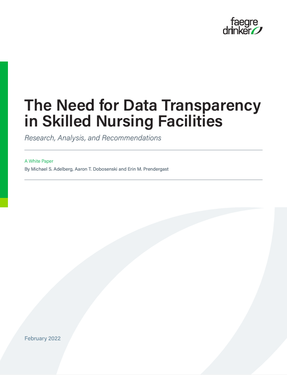 Cover of "The Need for Data Transparency in Skilled Nursing Facilities".